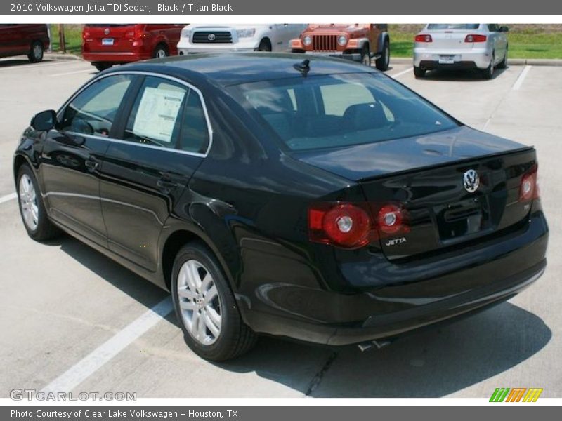 Black / Titan Black 2010 Volkswagen Jetta TDI Sedan