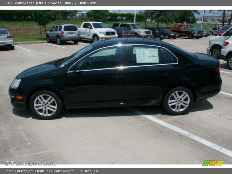 Black / Titan Black 2010 Volkswagen Jetta TDI Sedan