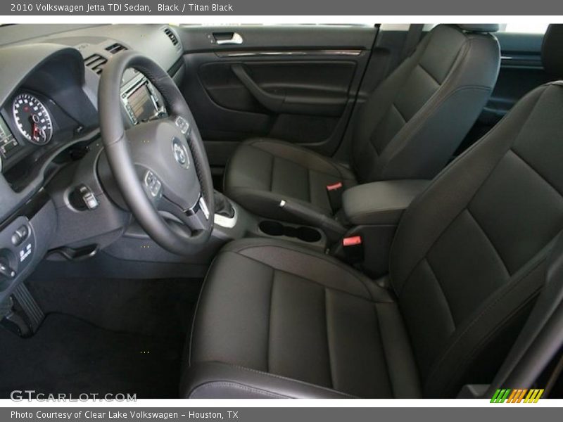Black / Titan Black 2010 Volkswagen Jetta TDI Sedan