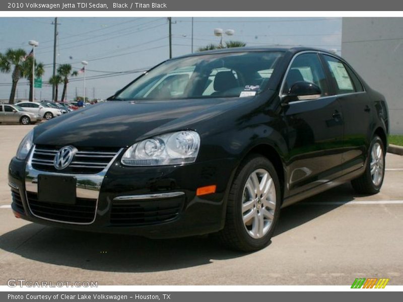 Black / Titan Black 2010 Volkswagen Jetta TDI Sedan