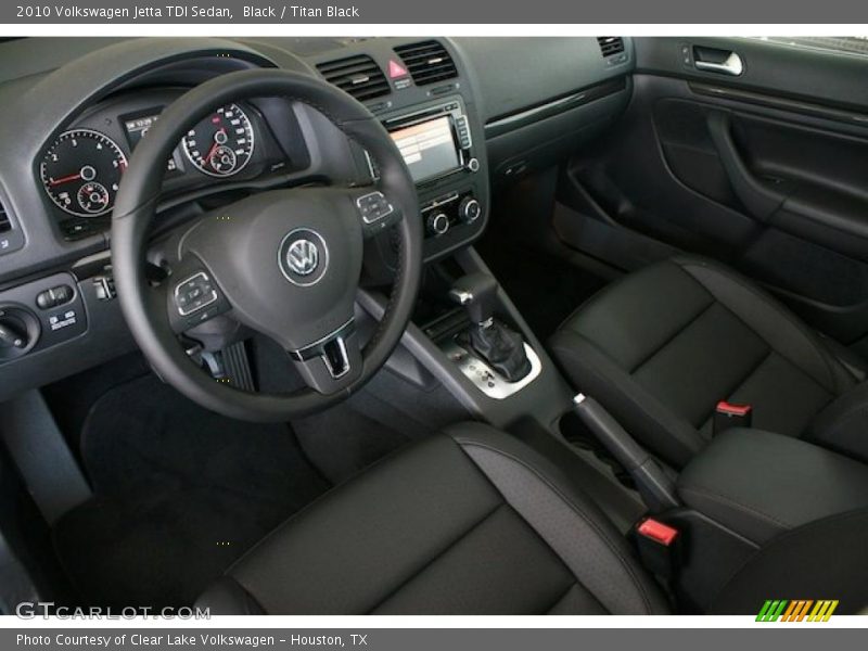 Black / Titan Black 2010 Volkswagen Jetta TDI Sedan