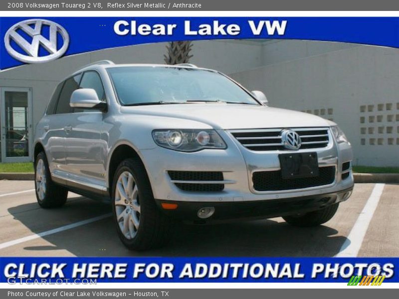 Reflex Silver Metallic / Anthracite 2008 Volkswagen Touareg 2 V8