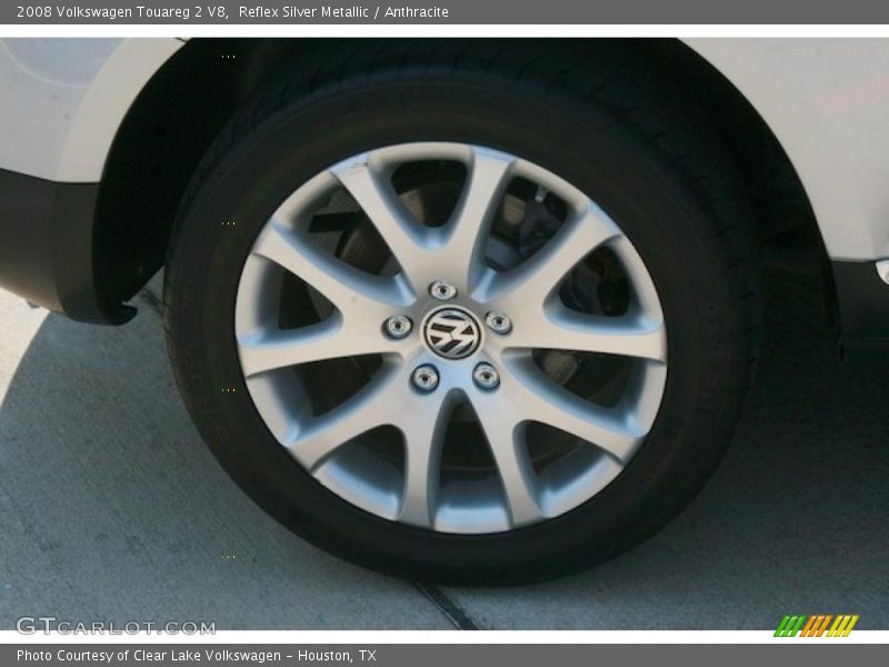 Reflex Silver Metallic / Anthracite 2008 Volkswagen Touareg 2 V8