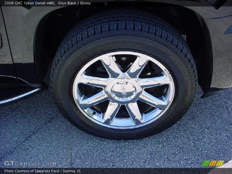Onyx Black / Ebony 2008 GMC Yukon Denali AWD