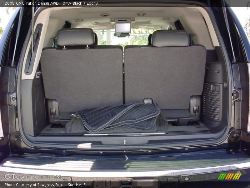 Onyx Black / Ebony 2008 GMC Yukon Denali AWD