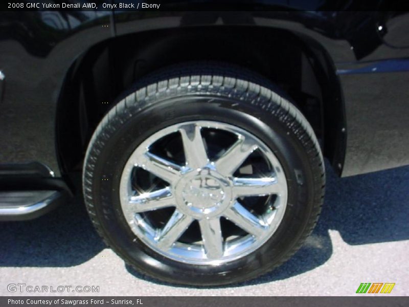 Onyx Black / Ebony 2008 GMC Yukon Denali AWD