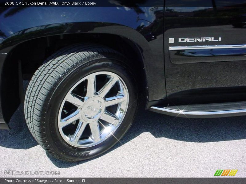 Onyx Black / Ebony 2008 GMC Yukon Denali AWD