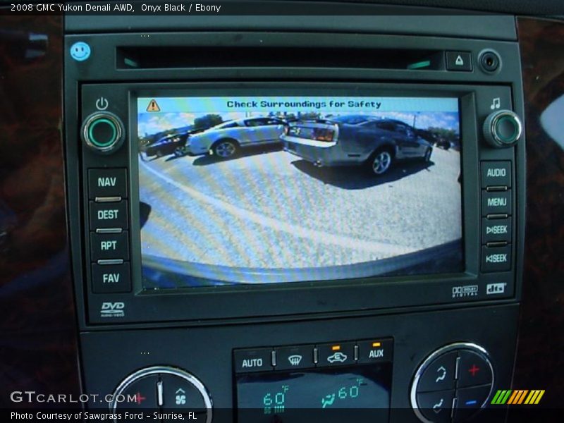 Onyx Black / Ebony 2008 GMC Yukon Denali AWD