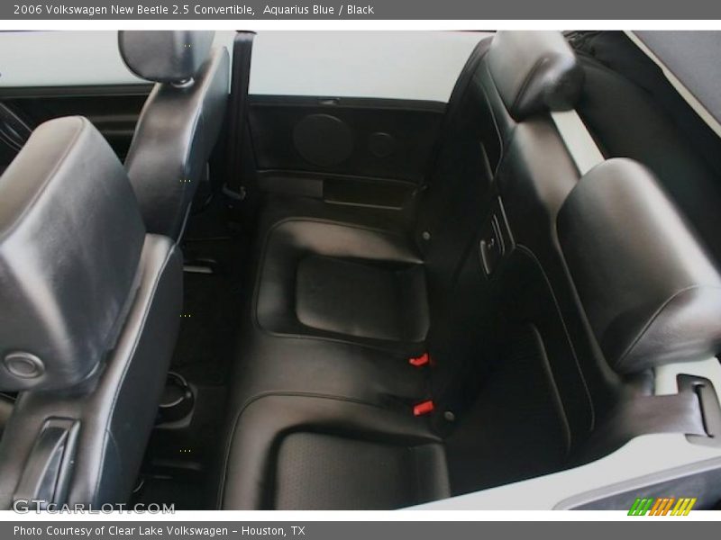 Aquarius Blue / Black 2006 Volkswagen New Beetle 2.5 Convertible