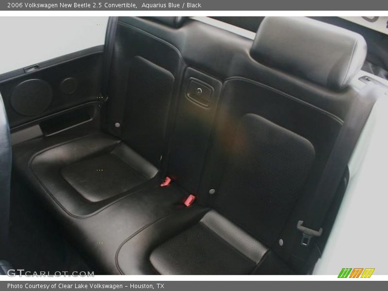 Aquarius Blue / Black 2006 Volkswagen New Beetle 2.5 Convertible