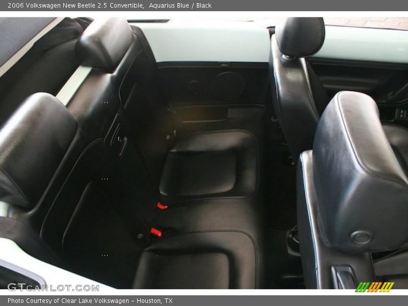 Aquarius Blue / Black 2006 Volkswagen New Beetle 2.5 Convertible