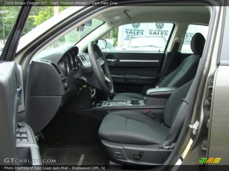 Dark Titanium Metallic / Dark Slate Gray 2009 Dodge Charger SXT