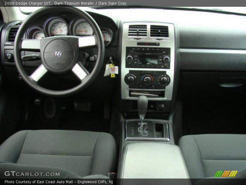 Dark Titanium Metallic / Dark Slate Gray 2009 Dodge Charger SXT