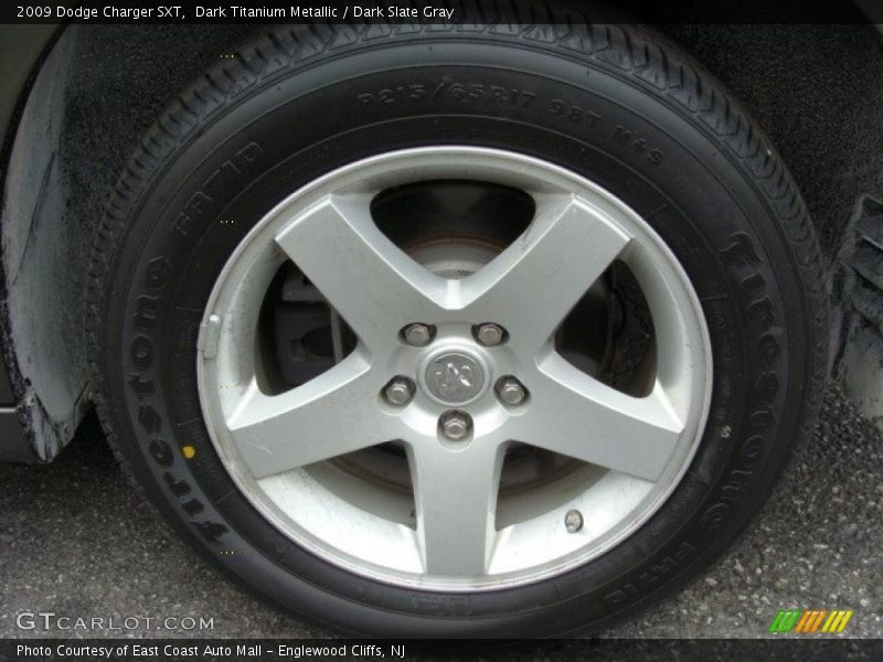 Dark Titanium Metallic / Dark Slate Gray 2009 Dodge Charger SXT