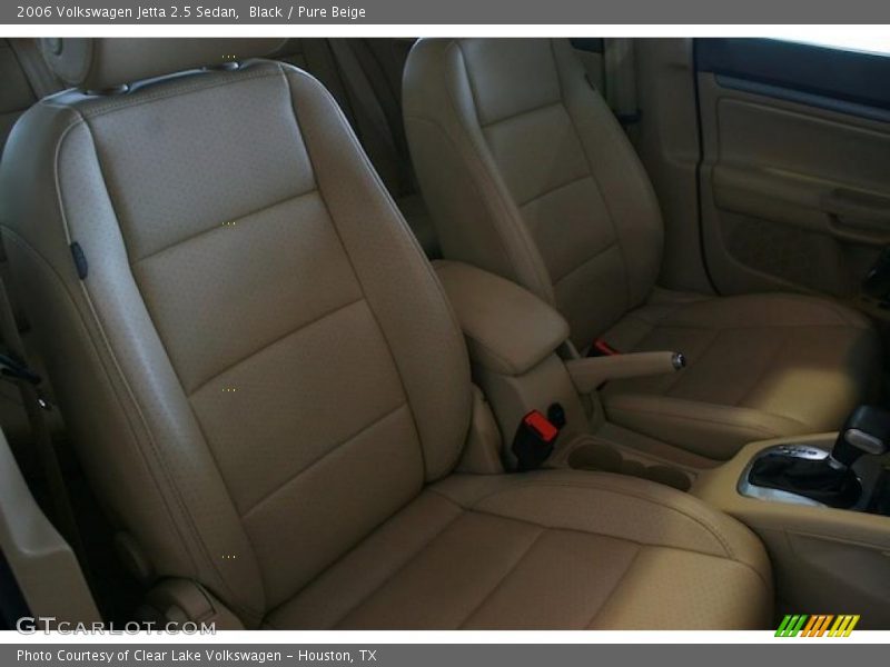 Black / Pure Beige 2006 Volkswagen Jetta 2.5 Sedan