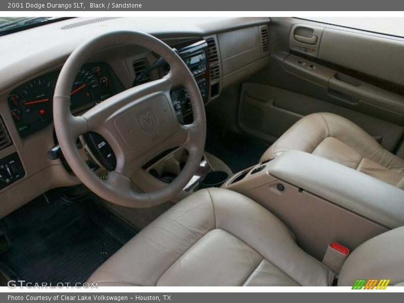 Black / Sandstone 2001 Dodge Durango SLT