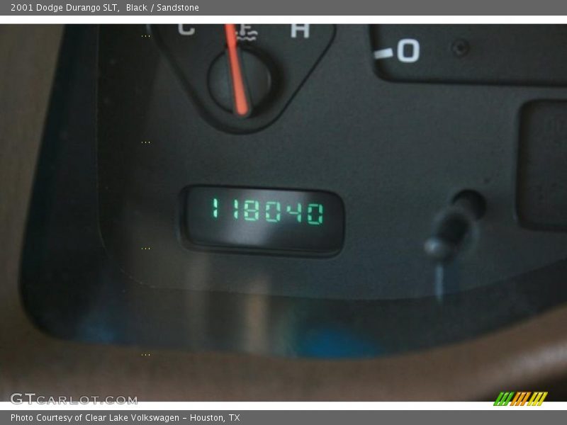 Black / Sandstone 2001 Dodge Durango SLT