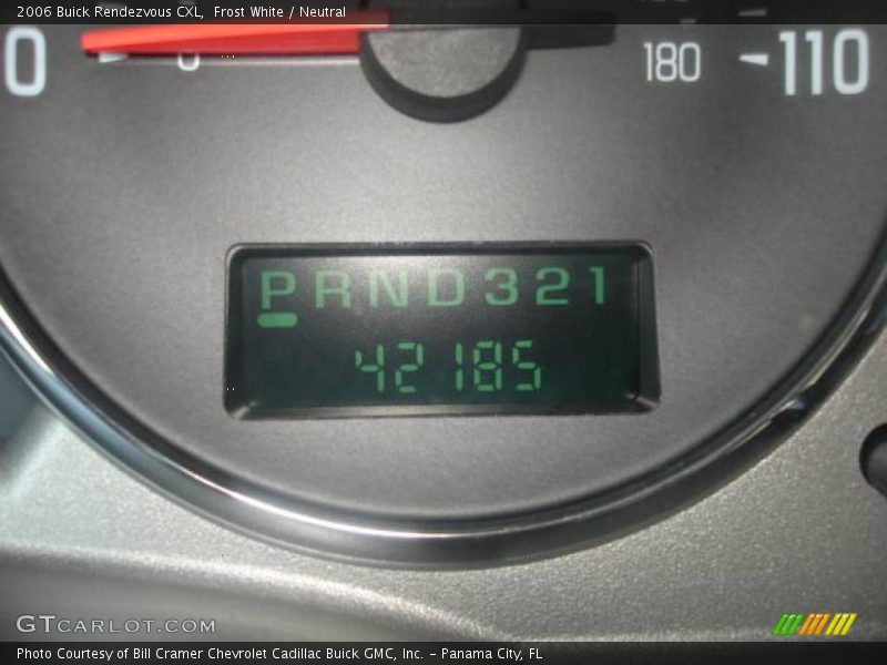 Frost White / Neutral 2006 Buick Rendezvous CXL