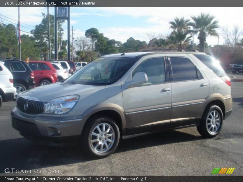 Frost White / Neutral 2006 Buick Rendezvous CXL