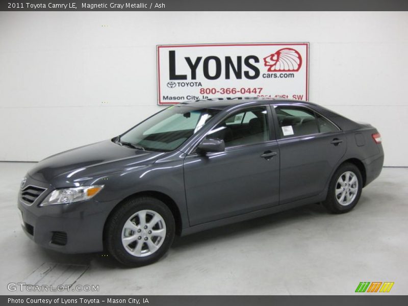 Magnetic Gray Metallic / Ash 2011 Toyota Camry LE
