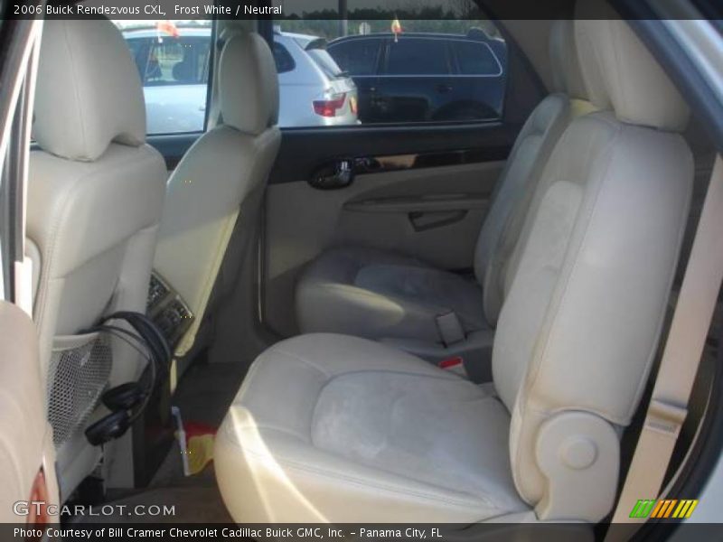 Frost White / Neutral 2006 Buick Rendezvous CXL