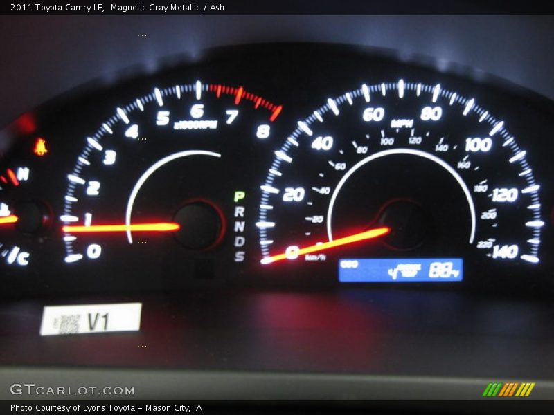 Magnetic Gray Metallic / Ash 2011 Toyota Camry LE