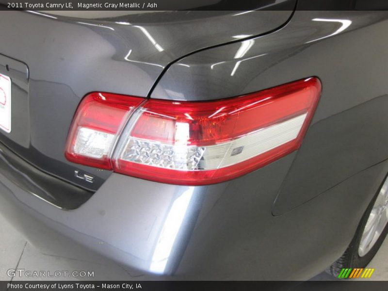 Magnetic Gray Metallic / Ash 2011 Toyota Camry LE