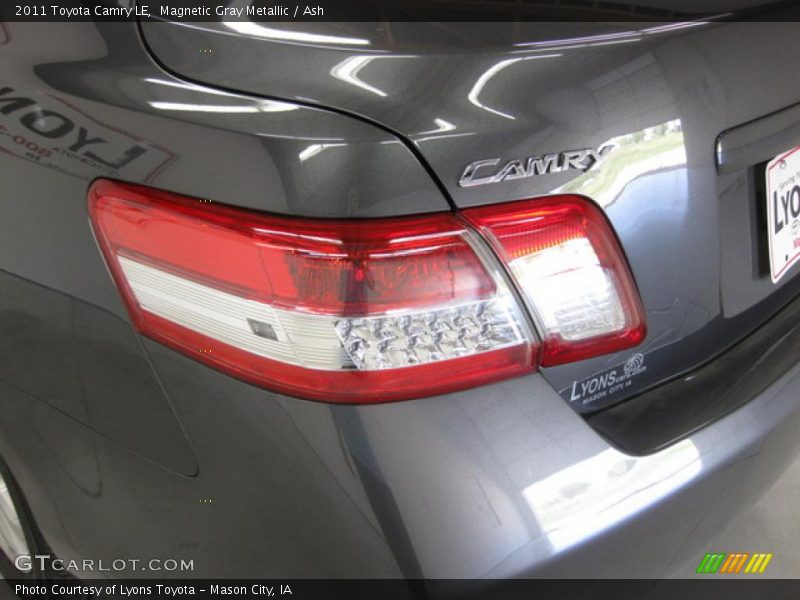 Magnetic Gray Metallic / Ash 2011 Toyota Camry LE