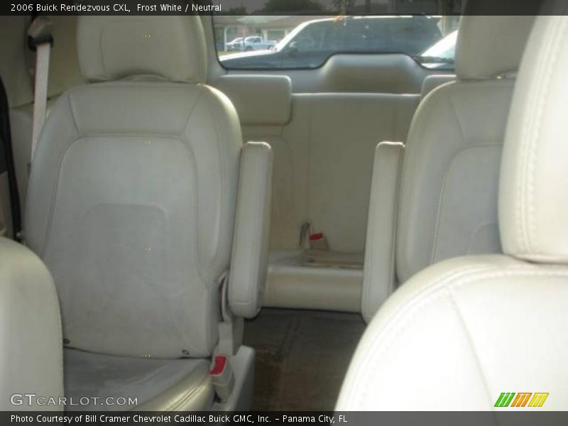 Frost White / Neutral 2006 Buick Rendezvous CXL