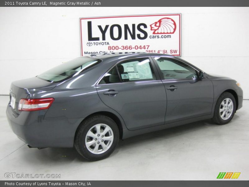 Magnetic Gray Metallic / Ash 2011 Toyota Camry LE