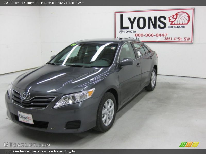 Magnetic Gray Metallic / Ash 2011 Toyota Camry LE