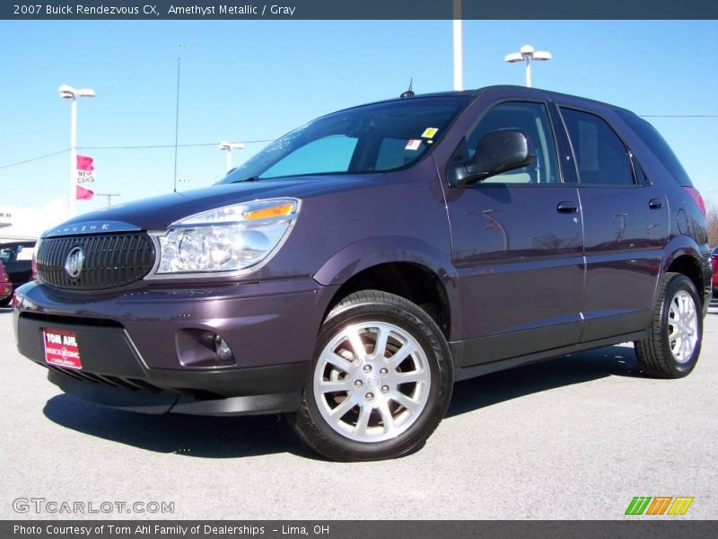 Amethyst Metallic / Gray 2007 Buick Rendezvous CX