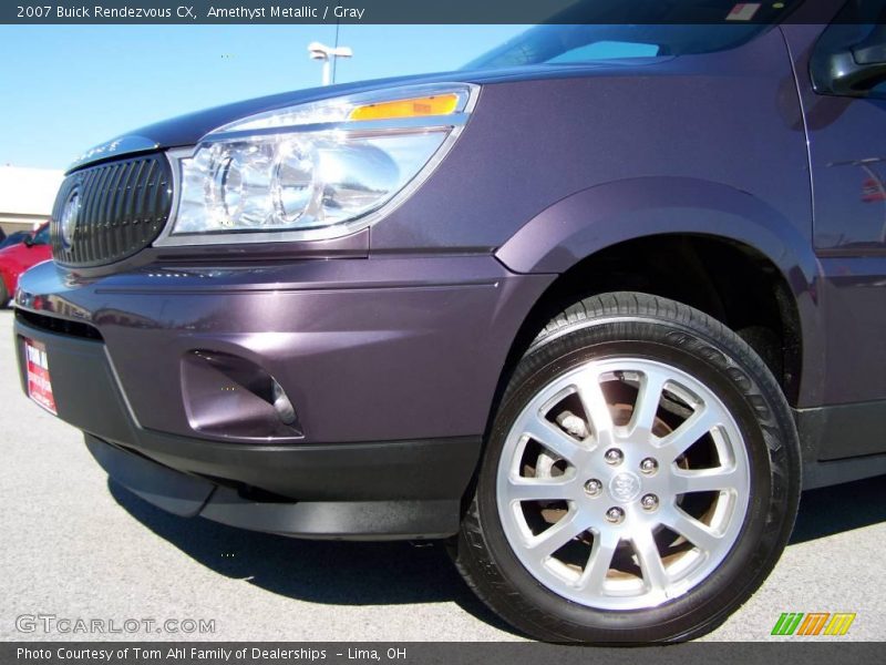 Amethyst Metallic / Gray 2007 Buick Rendezvous CX