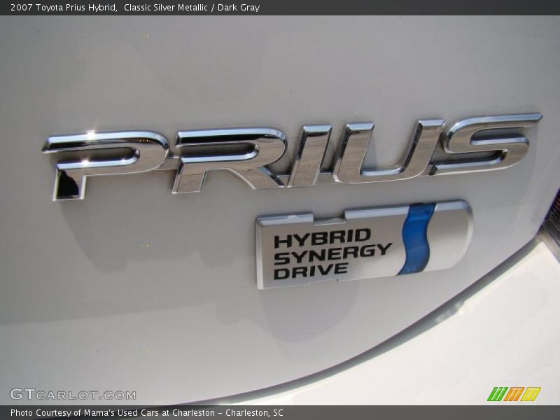 Classic Silver Metallic / Dark Gray 2007 Toyota Prius Hybrid