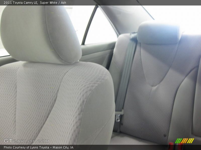 Super White / Ash 2011 Toyota Camry LE