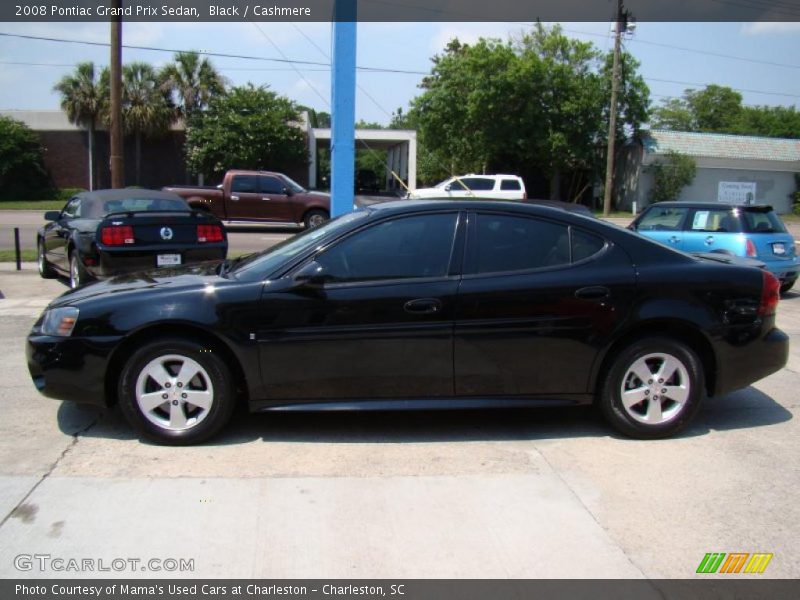 Black / Cashmere 2008 Pontiac Grand Prix Sedan