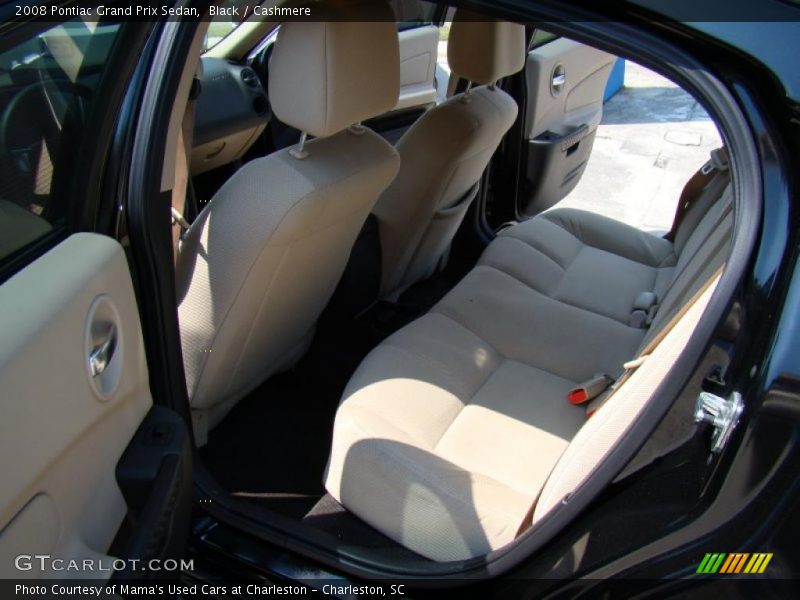 Black / Cashmere 2008 Pontiac Grand Prix Sedan