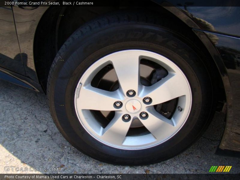 Black / Cashmere 2008 Pontiac Grand Prix Sedan