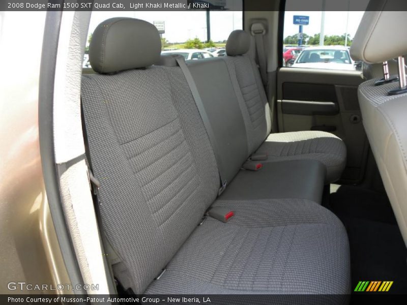 Light Khaki Metallic / Khaki 2008 Dodge Ram 1500 SXT Quad Cab