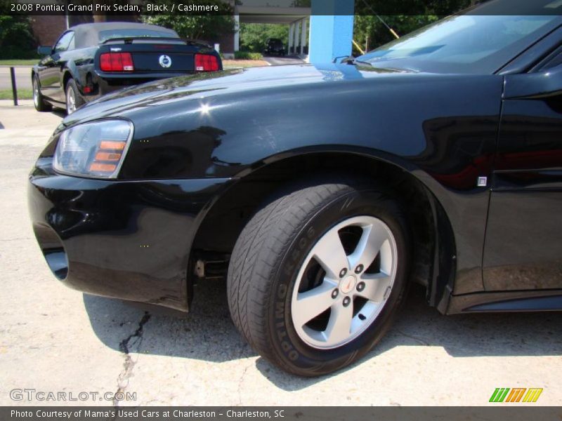Black / Cashmere 2008 Pontiac Grand Prix Sedan