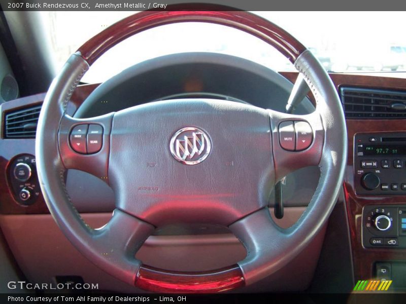 Amethyst Metallic / Gray 2007 Buick Rendezvous CX
