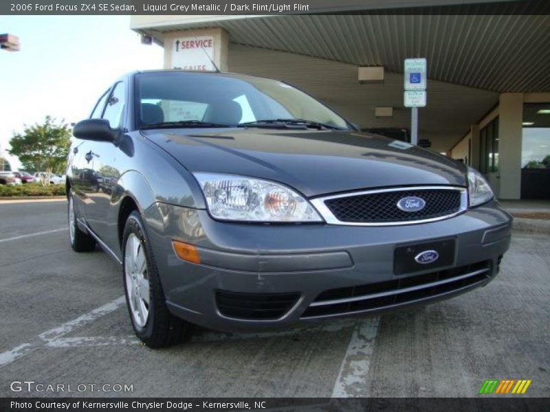 Liquid Grey Metallic / Dark Flint/Light Flint 2006 Ford Focus ZX4 SE Sedan