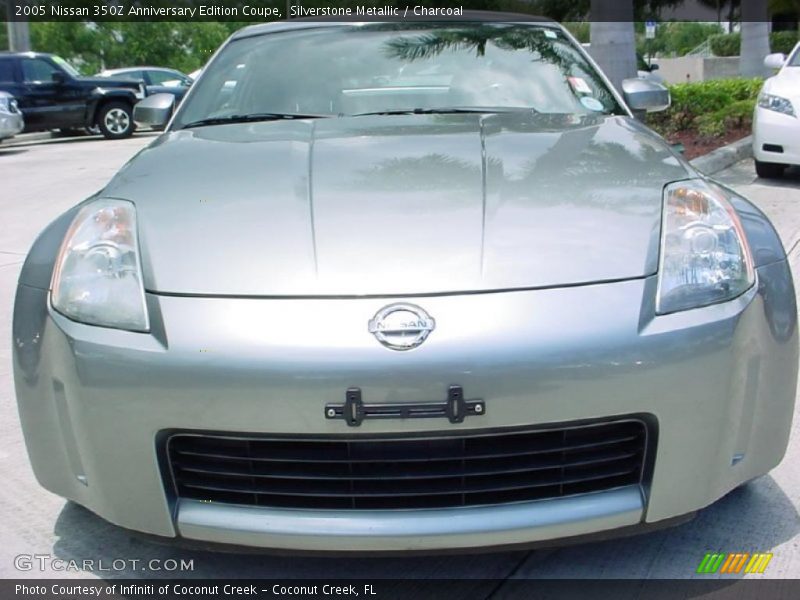 Silverstone Metallic / Charcoal 2005 Nissan 350Z Anniversary Edition Coupe