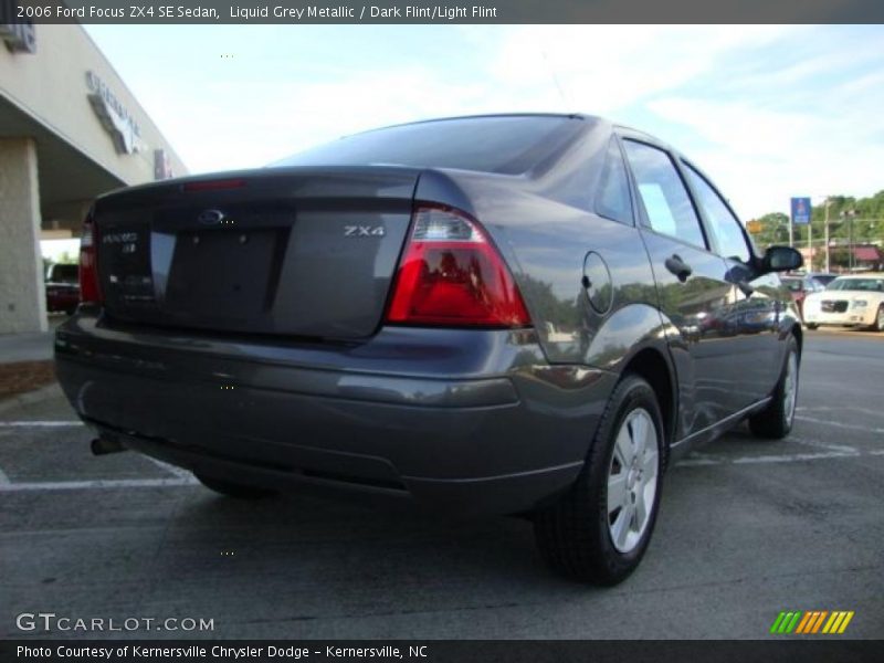 Liquid Grey Metallic / Dark Flint/Light Flint 2006 Ford Focus ZX4 SE Sedan