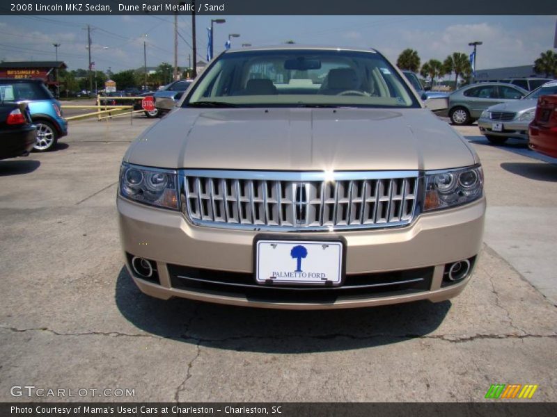 Dune Pearl Metallic / Sand 2008 Lincoln MKZ Sedan