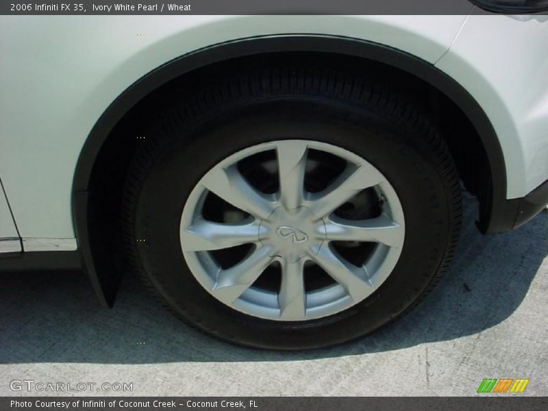 Ivory White Pearl / Wheat 2006 Infiniti FX 35