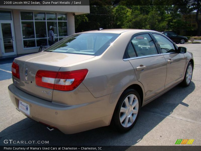 Dune Pearl Metallic / Sand 2008 Lincoln MKZ Sedan