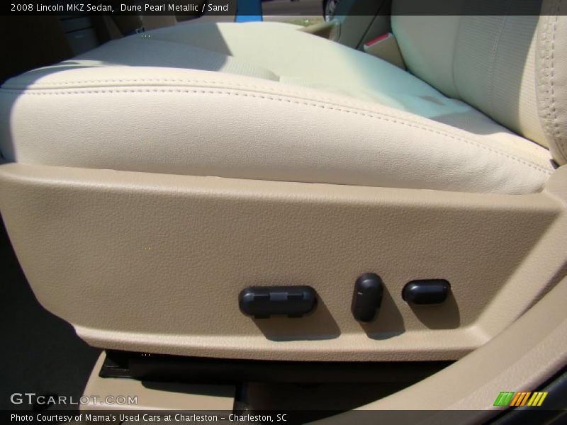 Dune Pearl Metallic / Sand 2008 Lincoln MKZ Sedan