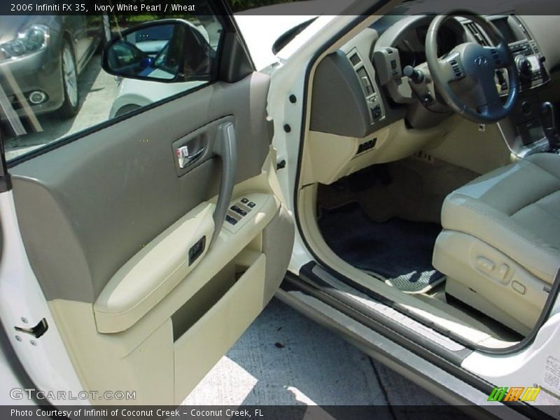 Ivory White Pearl / Wheat 2006 Infiniti FX 35