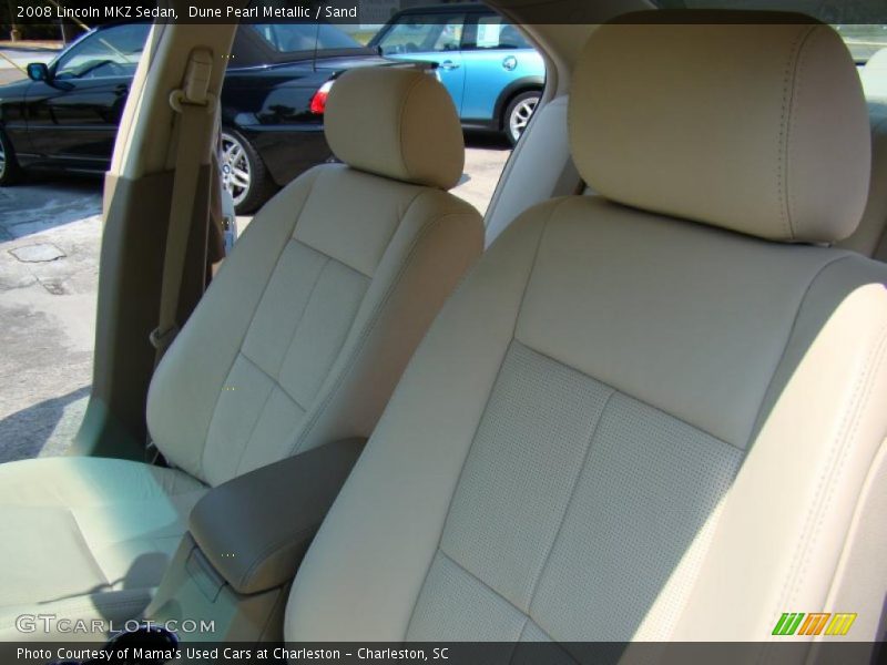 Dune Pearl Metallic / Sand 2008 Lincoln MKZ Sedan